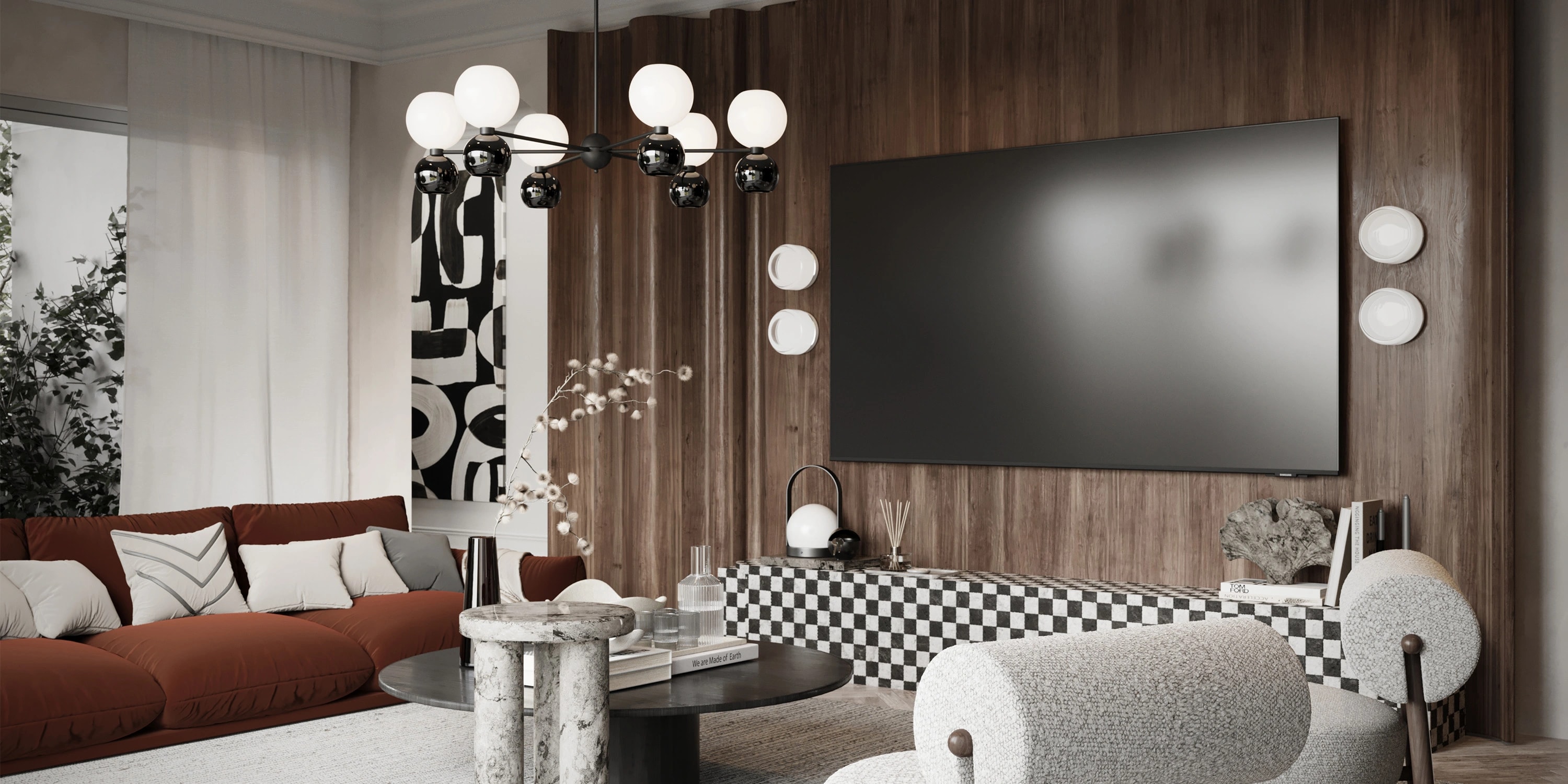 Widok na salon