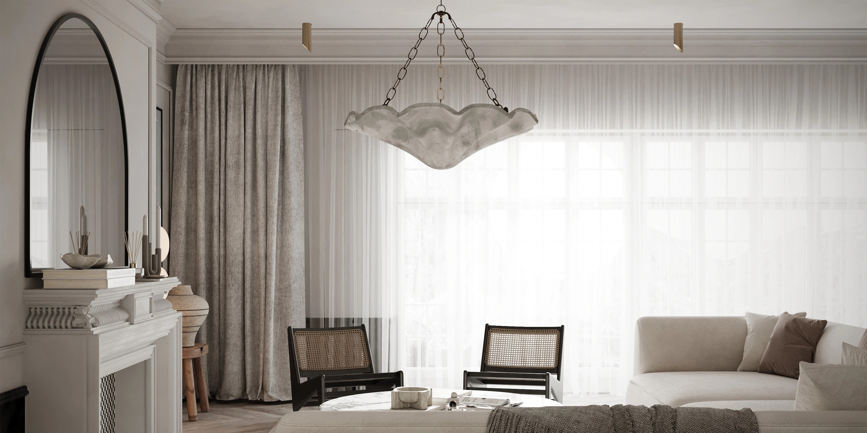 Widok na salon