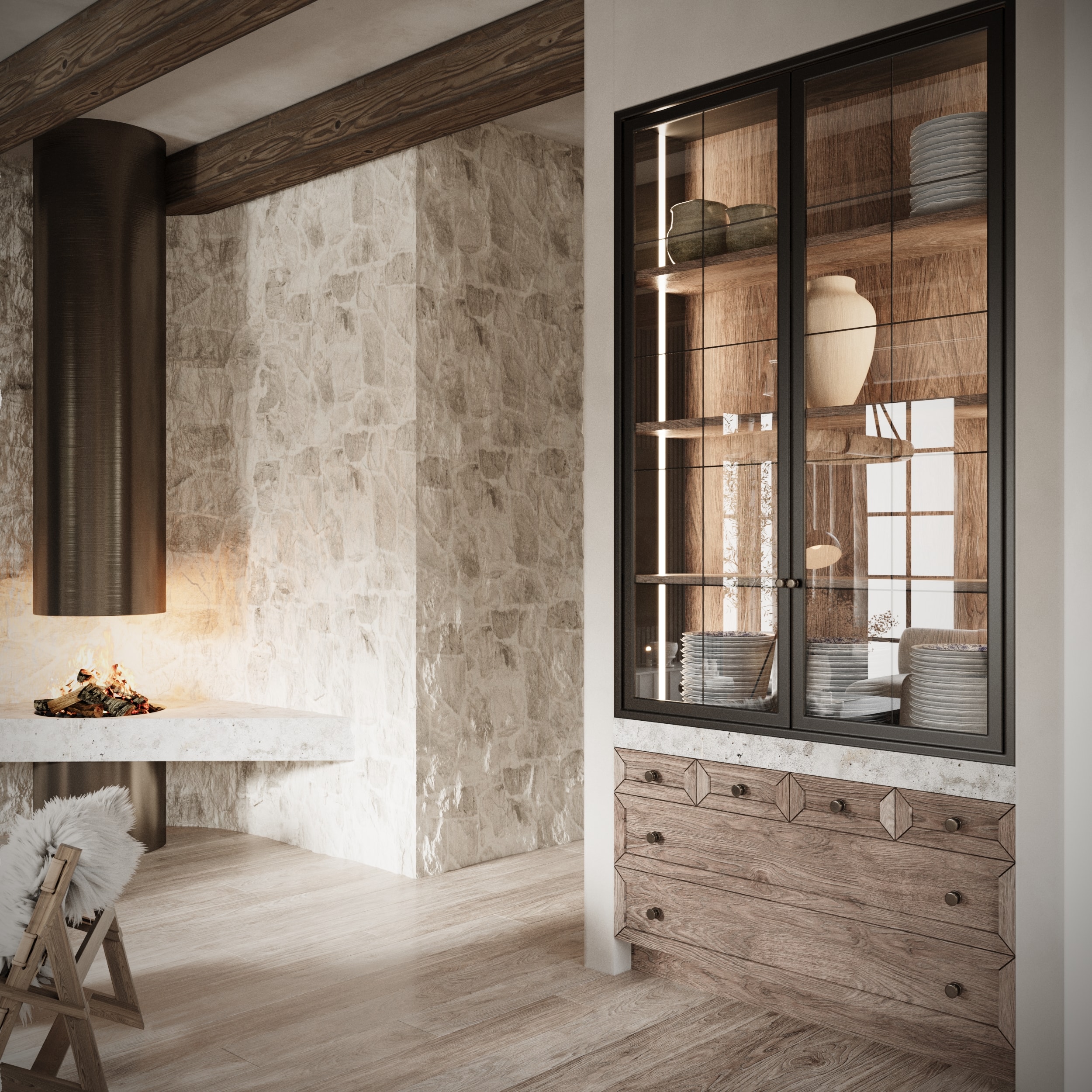 Widok na salon